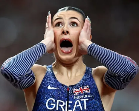 British Athlete Amy Hunt Celebrates Surprise Silver Medal